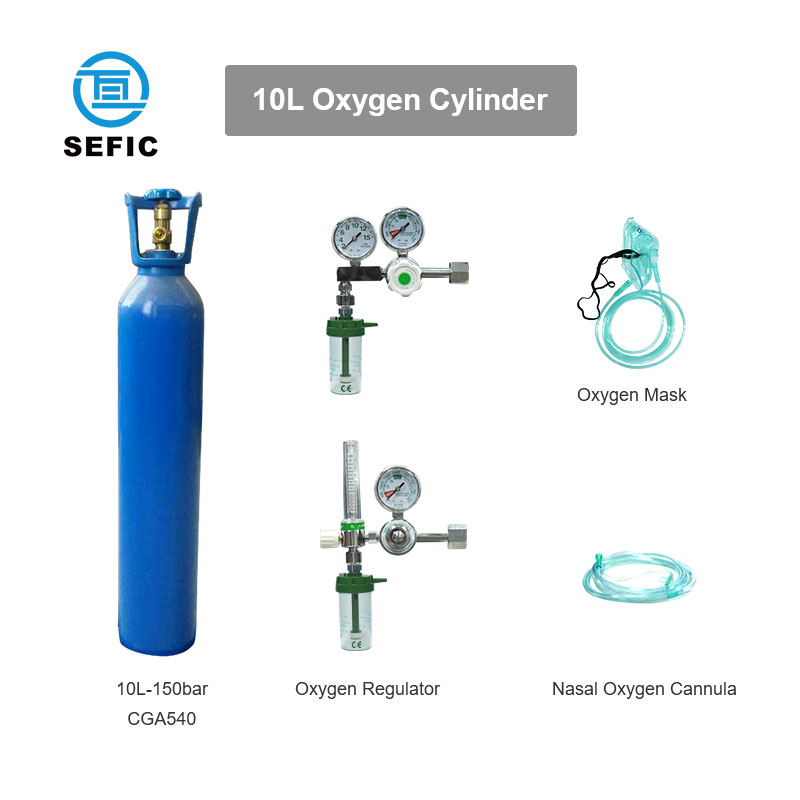 Industrial Oxygen Cylinder 10L Gas Cylinder with High Quality - Buy ...