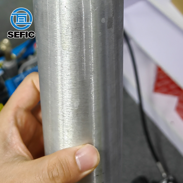 ISO7866 60mm 0.6L 0.65kg TPED CO2 Aluminum Cylinder