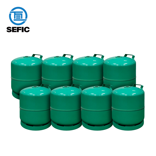 ISO4706 230mm 3kg LPG Cylinder Camp