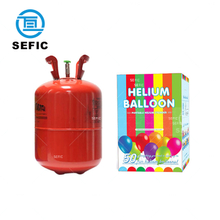 Balloon Gas Cylinder Helium 7L 13L 22L Disposable Helium Tank Bottle For Balloons